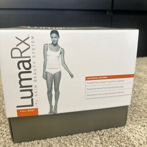 LumaRx Full Body IPL Hair Removal System. Complete Set.